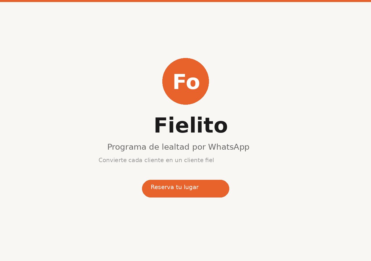 Sitio web de Fielito